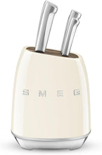 Load image into Gallery viewer, Smeg 50's Style Knife Block Set - Cream
