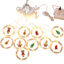 Load image into Gallery viewer, Christmas LED decorative lights Round curtain lights