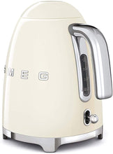 Load image into Gallery viewer, Smeg KLF03CRUK Cream 50'S Retro Style Kettle