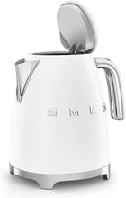 Load image into Gallery viewer, Smeg KLF03WHEU Electric Kettle KLF03WHUK chrome, Stainless Steel, 2400 W, 1.7 liters, White