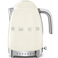 Load image into Gallery viewer, Smeg KLF04CRUK 50s Style Variable Temperature Kettle Cream