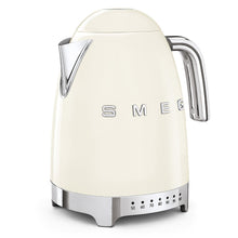Load image into Gallery viewer, Smeg KLF04CRUK 50s Style Variable Temperature Kettle Cream