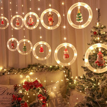 Load image into Gallery viewer, Christmas LED decorative lights Round curtain lights
