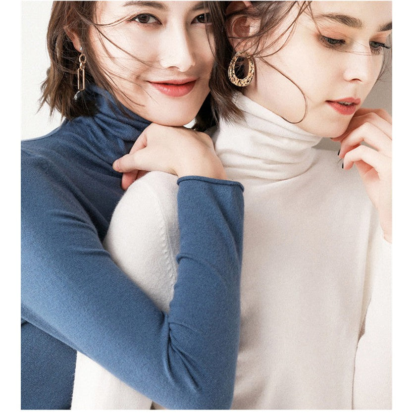 Lovii Wool Blend Casual Sweater