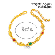 Load image into Gallery viewer, Colour Gemstone Acrylic Necklace &amp; Bracelet Set by Lovii
