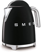 Load image into Gallery viewer, SMEG Electric Black Kettle Jug - Retro 50&#39;s (1.7L)
