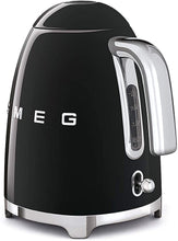 Load image into Gallery viewer, SMEG Electric Black Kettle Jug - Retro 50&#39;s (1.7L)
