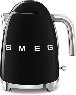 SMEG Electric Black Kettle Jug - Retro 50's (1.7L)