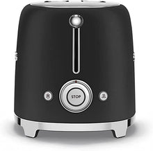 Load image into Gallery viewer, Smeg 2 Slice Toaster in Black
