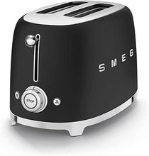 Load image into Gallery viewer, Smeg 2 Slice Toaster in Black

