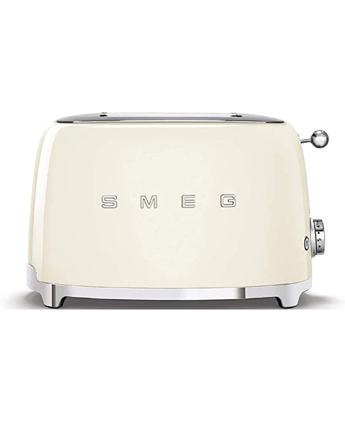 Smeg 2 Slice Toaster in Cream