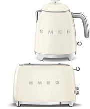 Load image into Gallery viewer, Smeg Mini Kettle and Two-Slice Toaster Bundle
