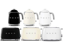 Load image into Gallery viewer, Smeg Mini Kettle and Two-Slice Toaster Bundle
